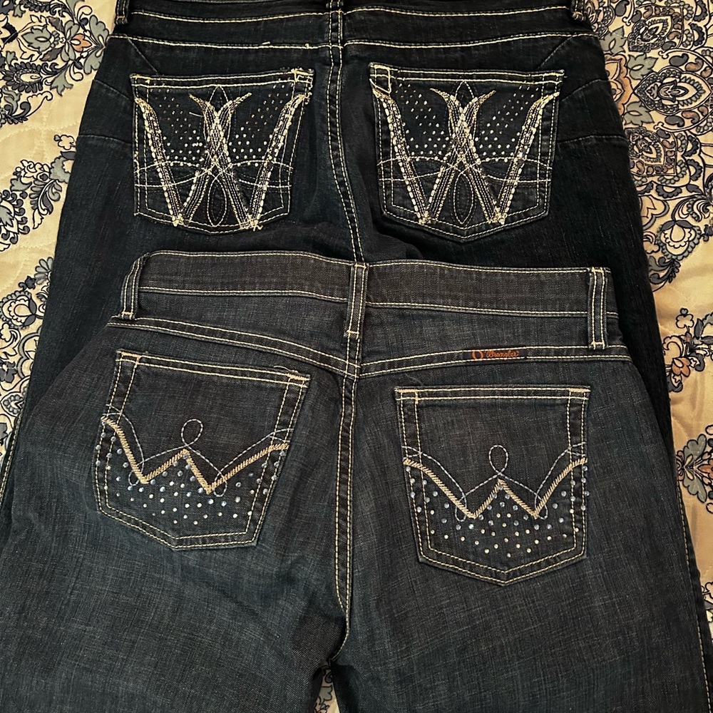 Wrangler Q-Baby women’s 5/6-30-32 length jeans